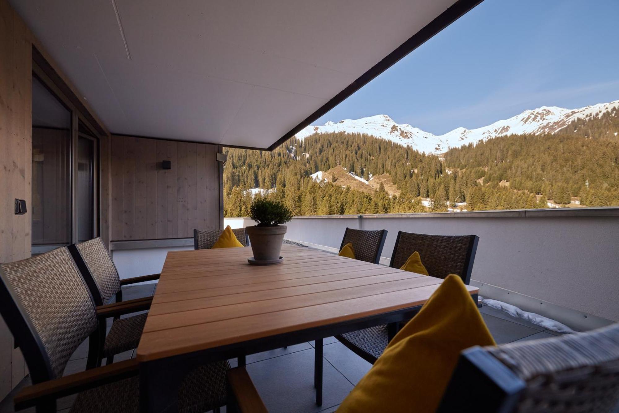 Belvedere - Alpin-Resort Montafon Haus 3 By Pferd Auf Wolke Gargellen Εξωτερικό φωτογραφία